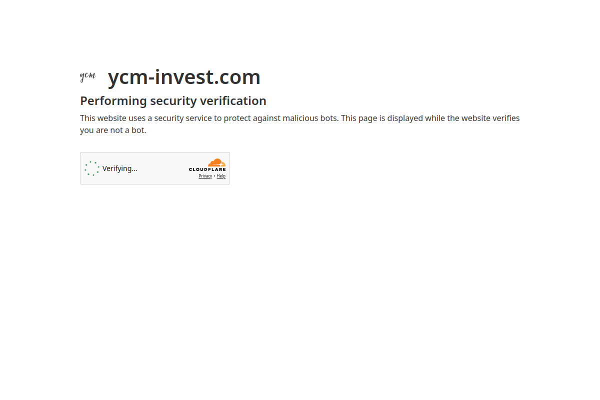 ycm-invest.com Review | Is YCM Invest Legit? Investment Platform Risk & User Awareness