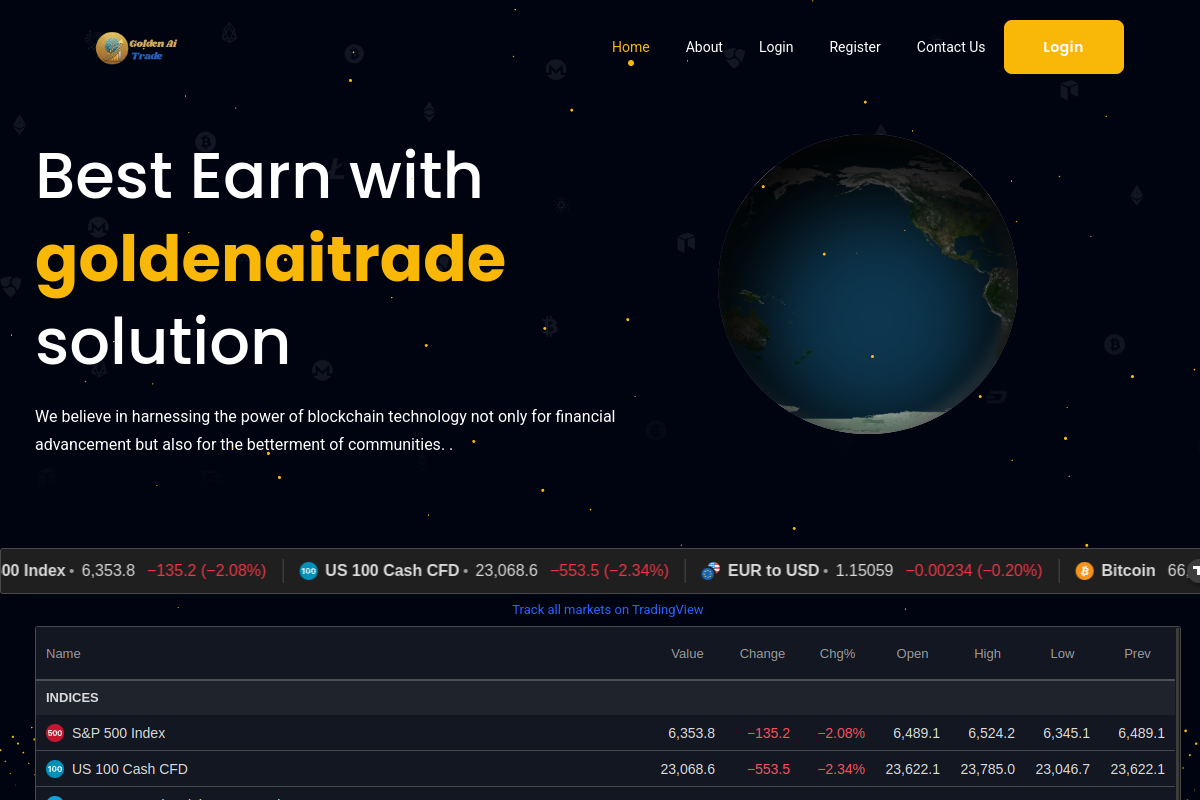 goldenaitrade.com Review | Is Golden AI Trade Legit? AI Trading Platform Risk & User Awareness