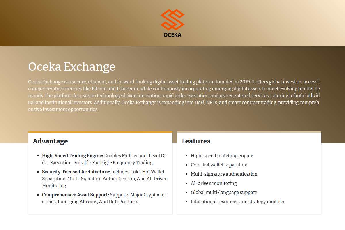 oceka-exchange.com Review | Is Oceka Exchange Legit? oceka-exchange.com Review | Is Oceka Exchange Legit?