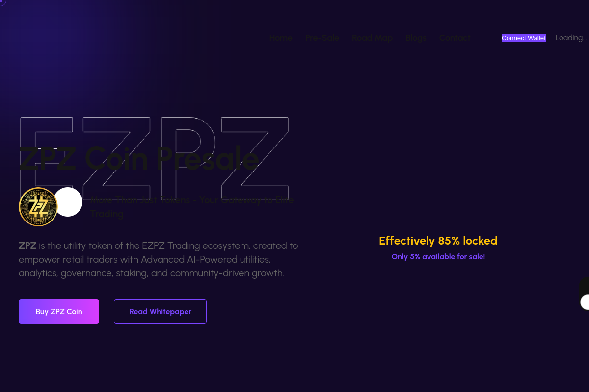 zpzcoin.io Review | Is ZPZ Coin Legit? Crypto Trading Platform Risk & User Awareness screenshot 1889