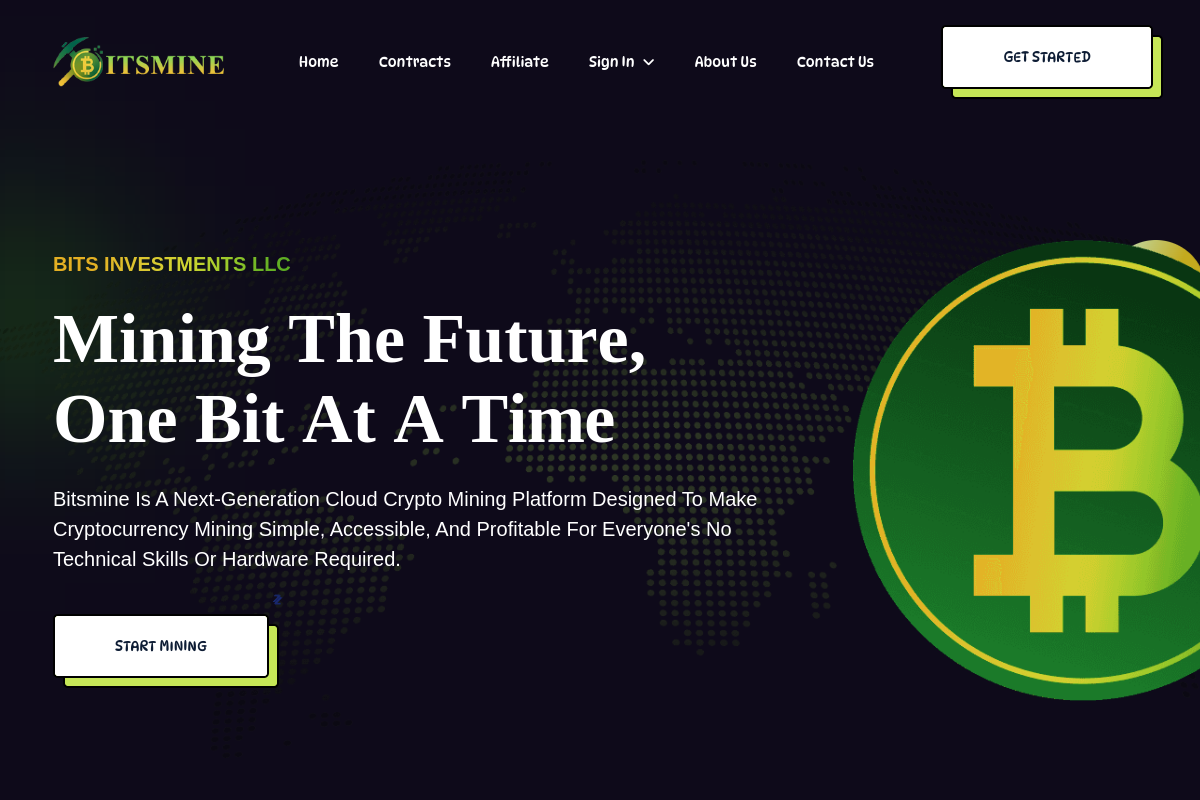 bitsmine.com Review | Is BitsMine Legit? Crypto Mining & Investment Platform Risk & User Awareness