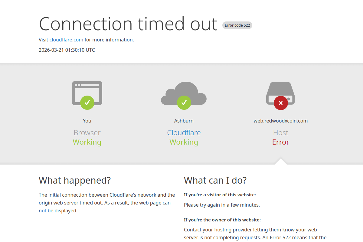 web.redwoodxcoin.com Review | Is RedwoodXCoin Legit?