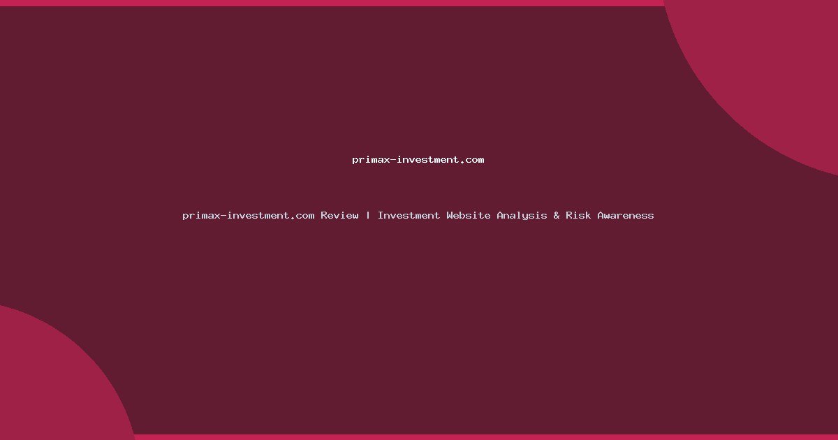 featured primax investment com 2983