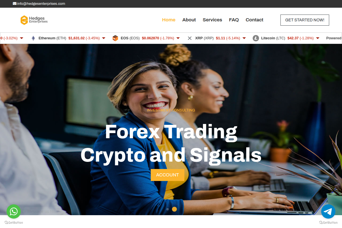 Hedgesenterprises.com Review | Is Hedges Enterprises Legit? Investment Platform Risk & Awareness