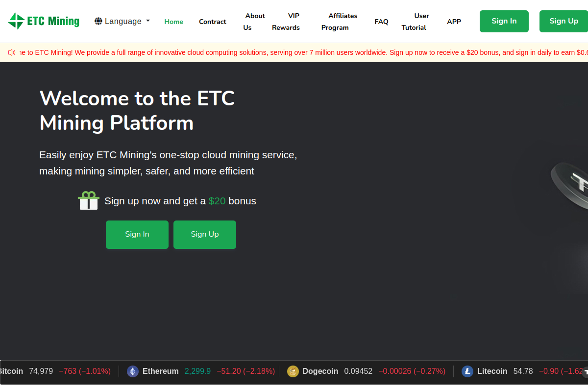 etcmining.com Review | Is ETC Mining Legit? Crypto Mining Platform Risk & User Awareness etcmining.com Review | Is ETC Mining Legit? Crypto Mining Platform Risk & User Awareness