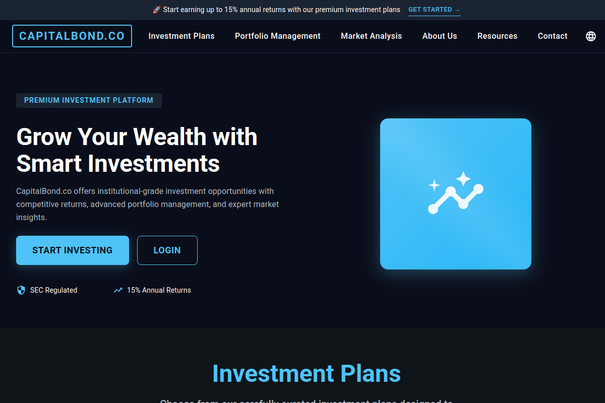 capitalbond.co Review | Is CapitalBond Legit? Investment Platform Risk & User Awareness