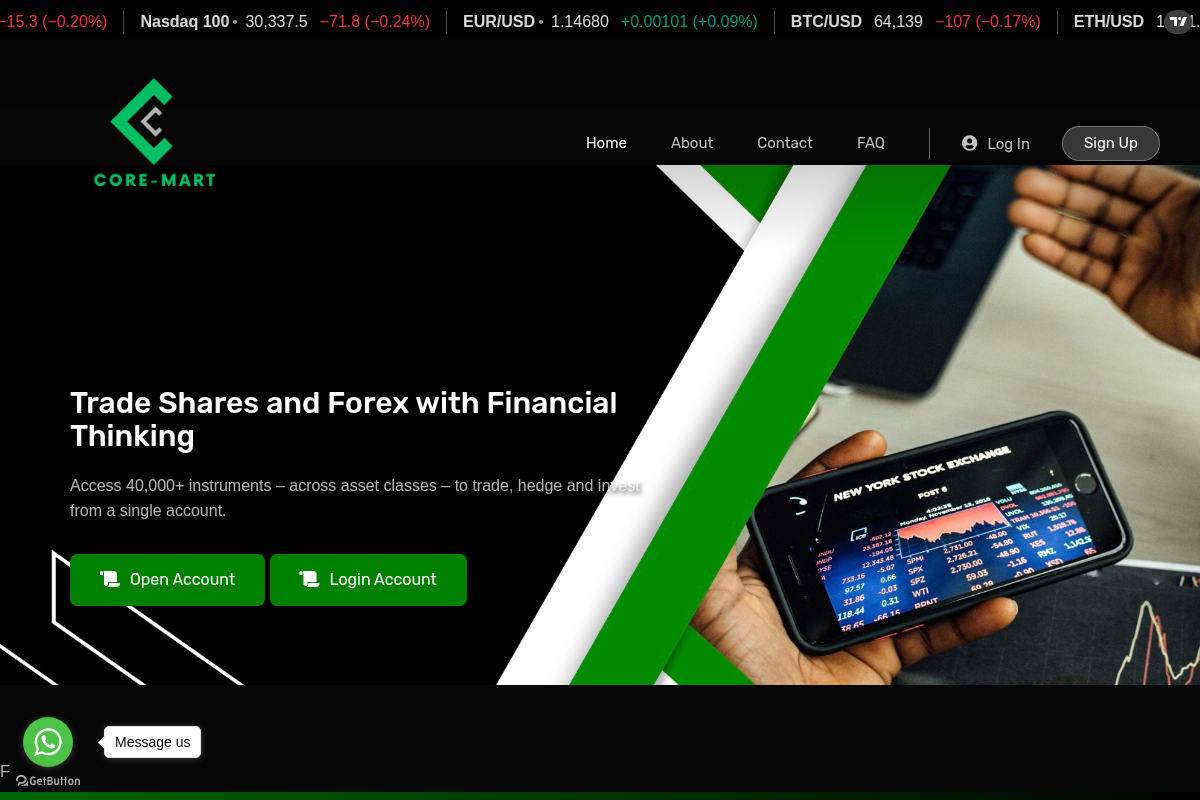 core-mart.top Review | Is Core Mart Legit or Scam? Investment Platform Investigation & Warning Signs