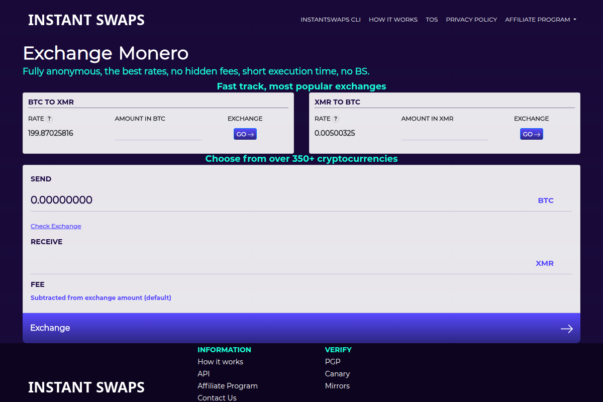 instantswaps.com Review | Is InstantSwaps Legit or Scam? Crypto Exchange Investigation
