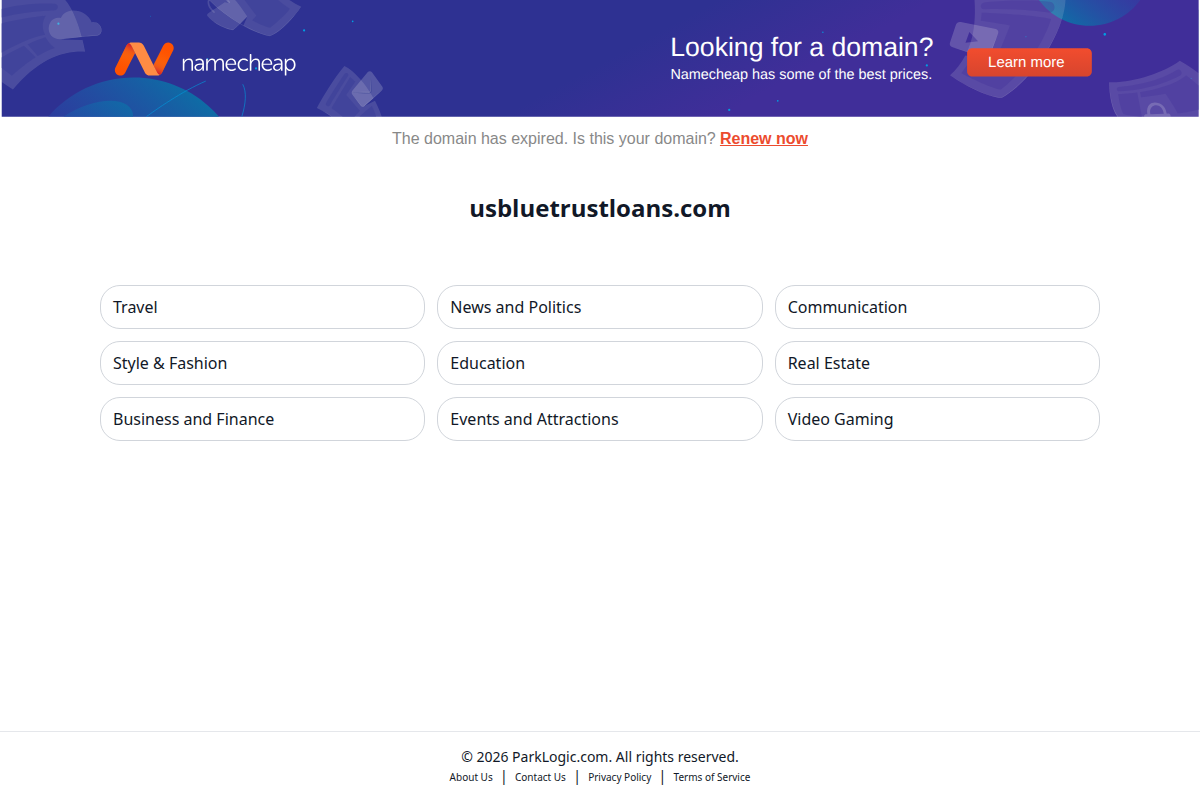 Usbluetrustloans.com Review.