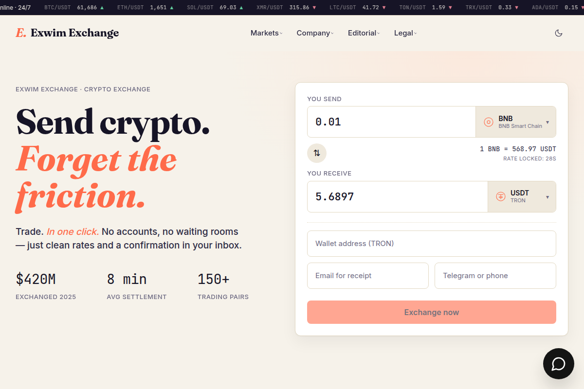 Exwim.com Review | Is Exwim Legit or Scam? Crypto Buyback Exchange Warning