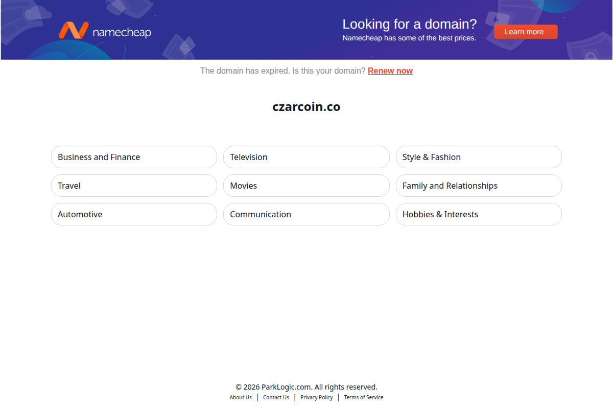 czarcoin.co Review | Is CzarCoin Legit or Scam? Crypto Platform Warning screenshot 4659 1781066068
