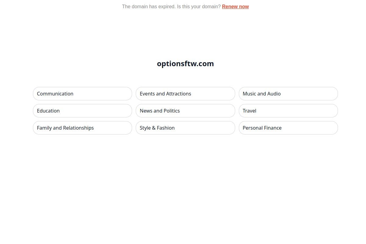 Optionsftw.com Review.
