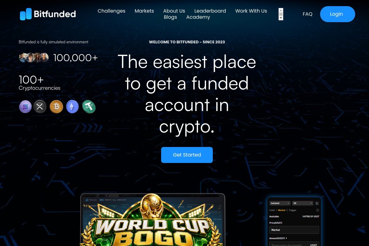 bitfunded.com Review | Is BitFunded Legit or Scam? Prop Trading Firm Analysis