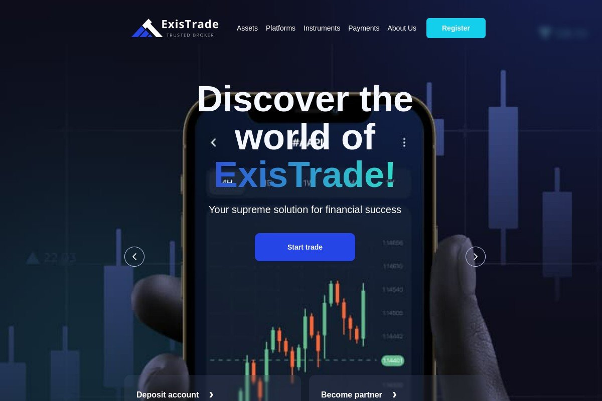 ExisTrade Review 2026 | existrade.com Regulation Concerns, Investor Risks & Broker Analysis screenshot 6031 1781337983