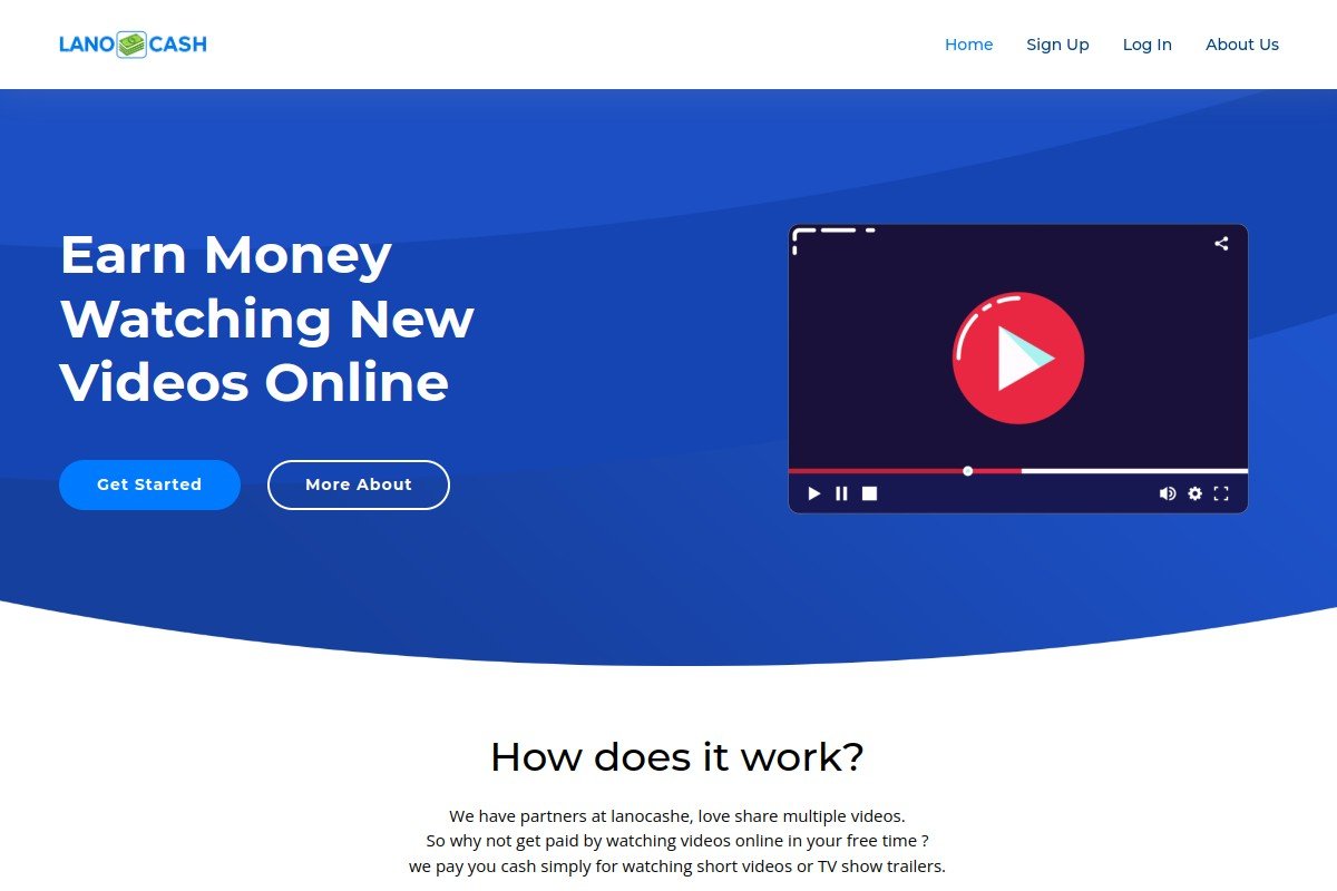 LanoCash Review 2026 | lanocash.com Watch-to-Earn Platform Risk Warning & User Complaints