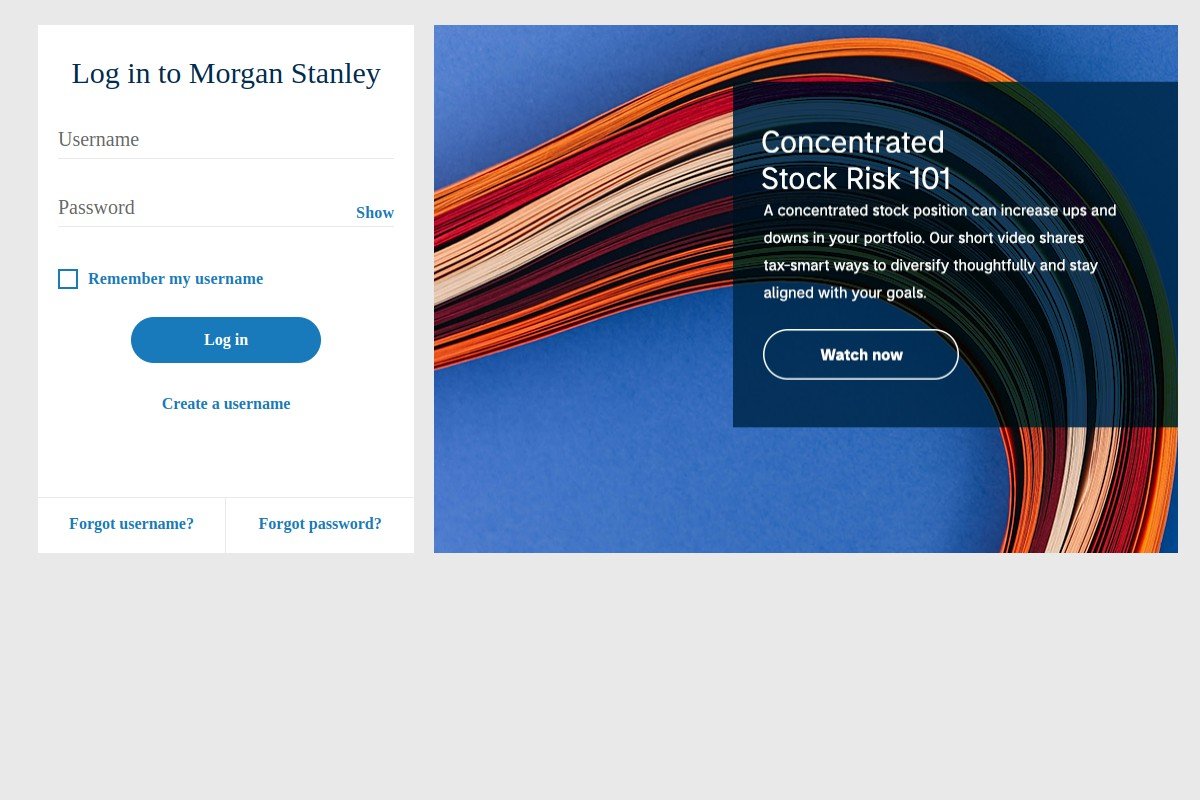 login.morganstanleyclientserv.com Review | Legit Morgan Stanley Login or Scam?
