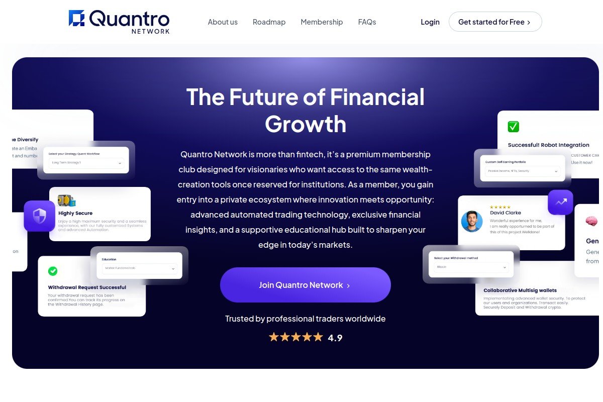 quantronetworks.com Review | Is Quantro Networks Legit or Scam? Investment Platform Warning