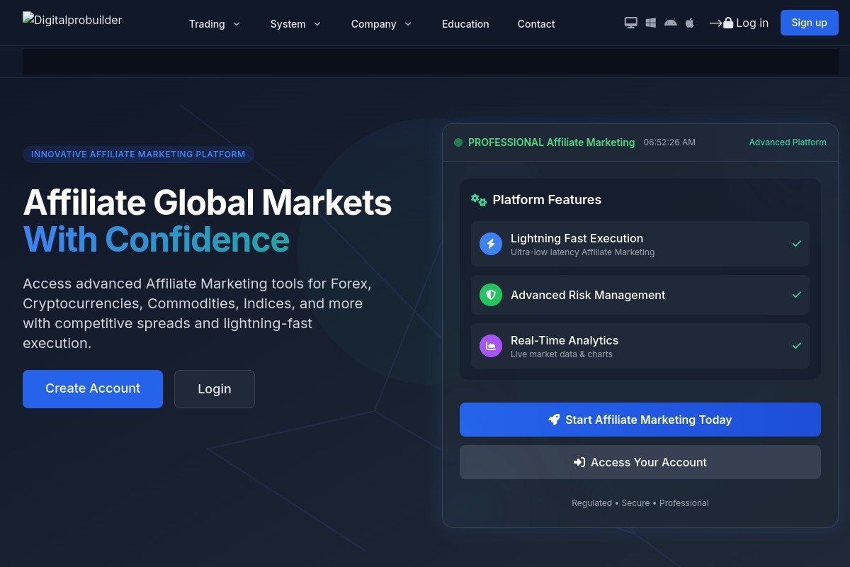 Digital Pro Builder Review 2026 | digitalprobuilder.com Risk Warning