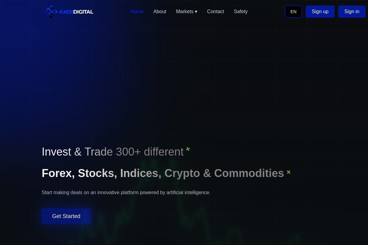 AxerDigital Review 2026 | axerdigital.com Risk Warning & Investor Concerns screenshot 7573 1781507801