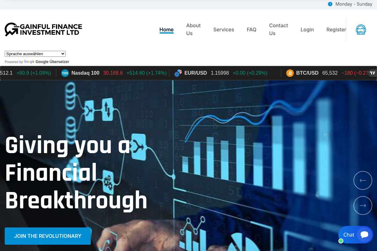 Gainfulfinanceinvestmentltd.com Review. screenshot 7628 1781513337
