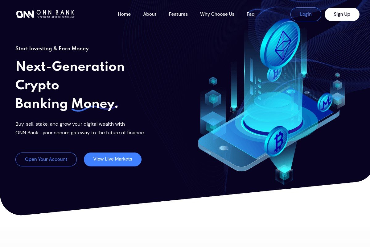 onnbank.com Review | Is ONNBank Legit or Scam? Investment & Banking Platform Warning