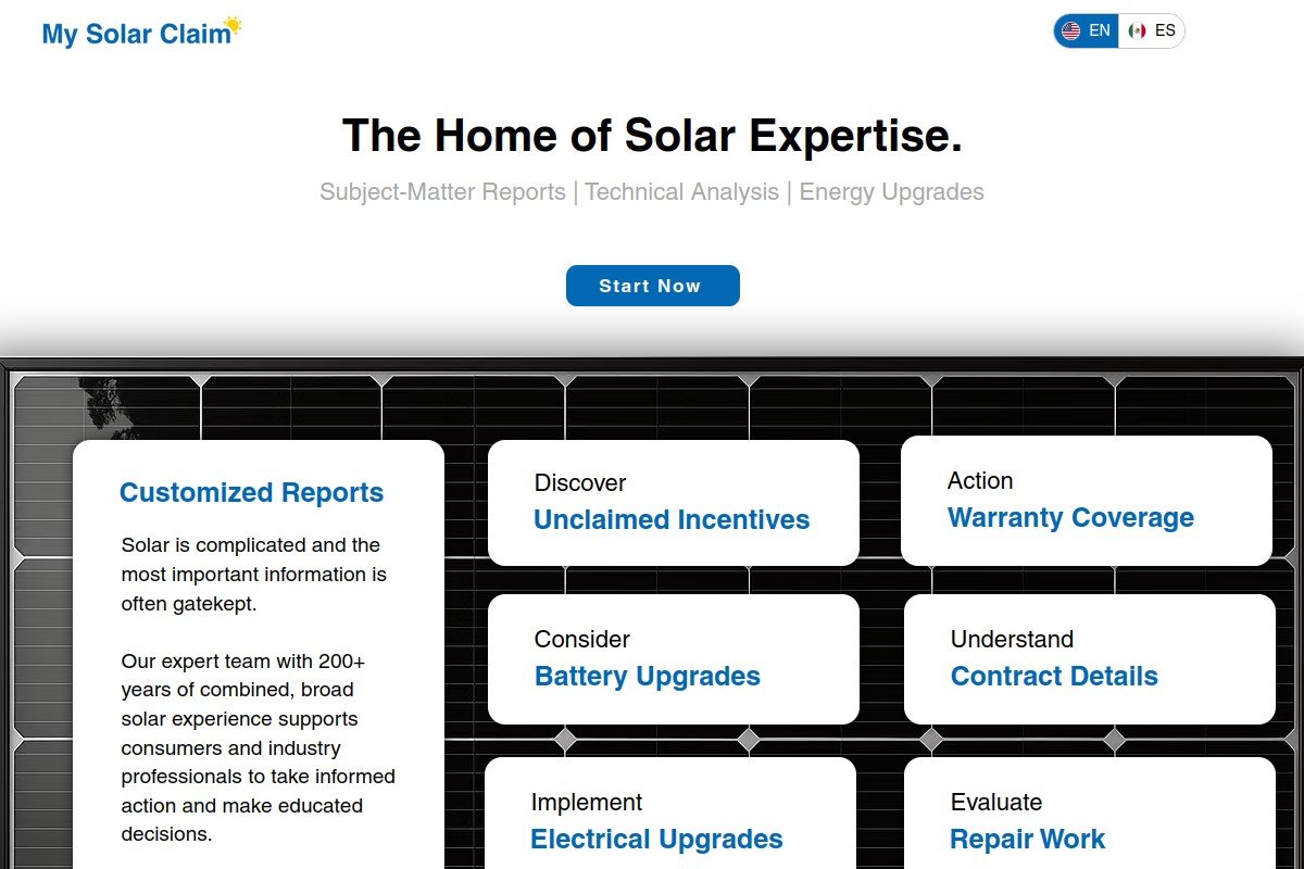 mysolarclaim.com Review | Is My Solar Claim Legit or Scam? Important Clarification