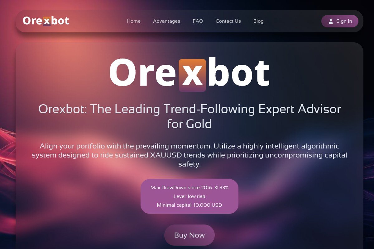 Orexbot Review 2026 | orexbot.com Forex EA Analysis, FCA Warning & Trading Risks