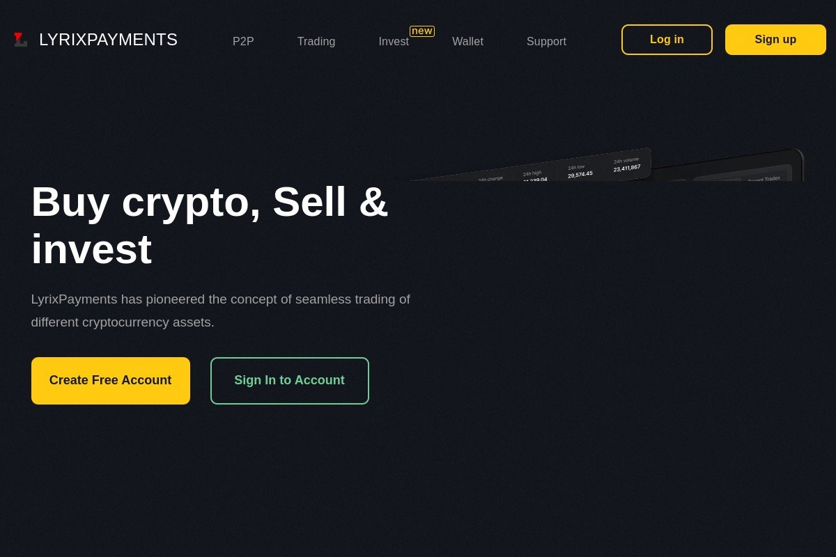 LyrixPayments.com Review | Is LyrixPayments Legit or Scam? Crypto Exchange Warning