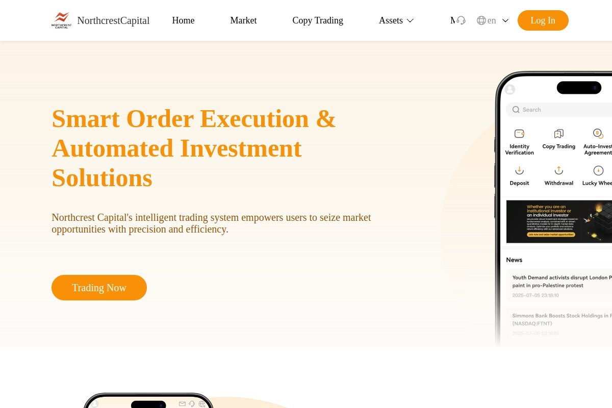 northcrestcapital-bl.com Review | Is NorthCrest Capital Legit or Scam? Investment Platform Warning