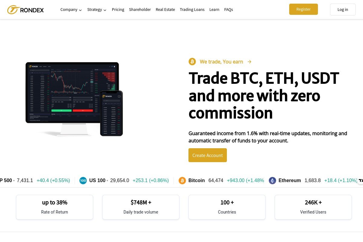 trondexs.org Review | Is Trondexs Legit or Scam? Crypto Trading Platform Warning