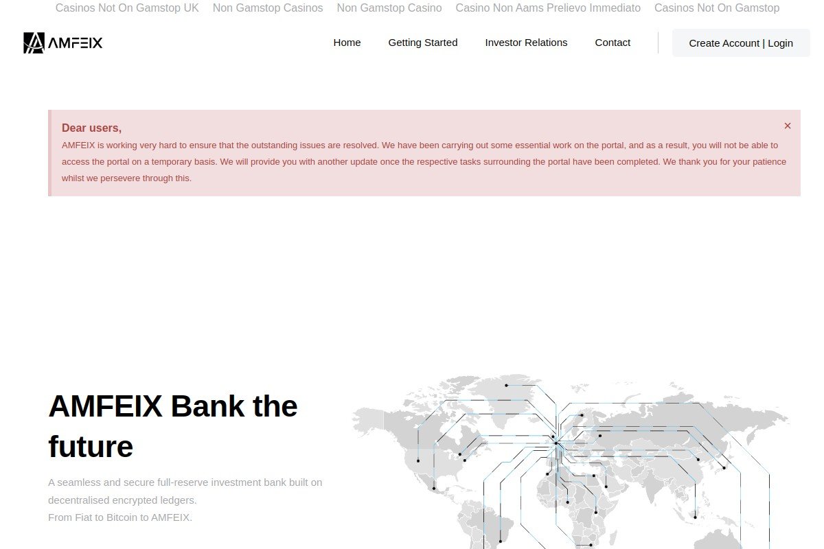 Amfeix.com Review | Crypto Exchange Overview & Risk Awareness