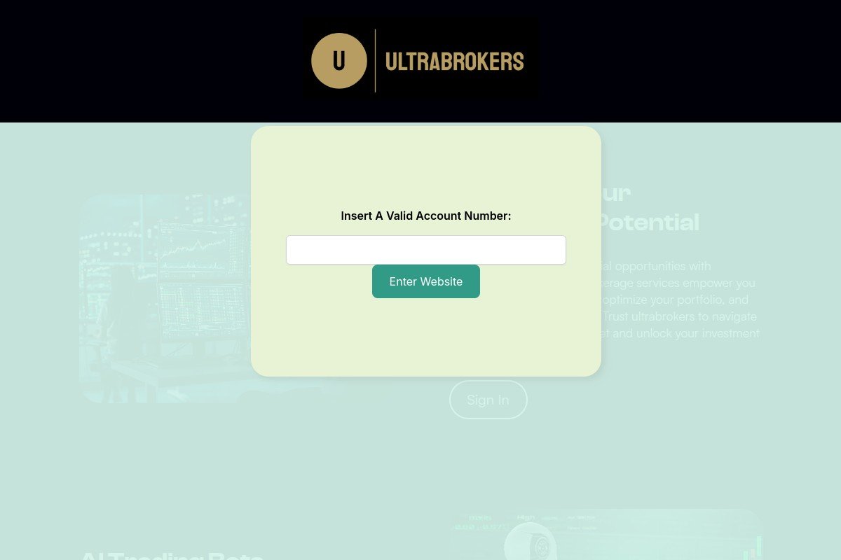 Ultrabrokers.net Review | Is UltraBrokers Legit or Scam? Investment Platform Warning