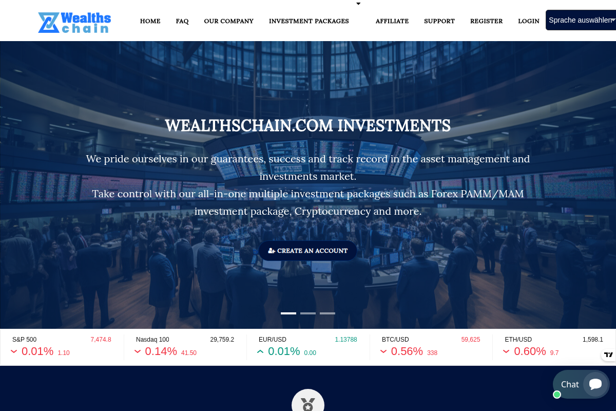 wealthschain.com Review | Is WealthsChain Legit or Scam?