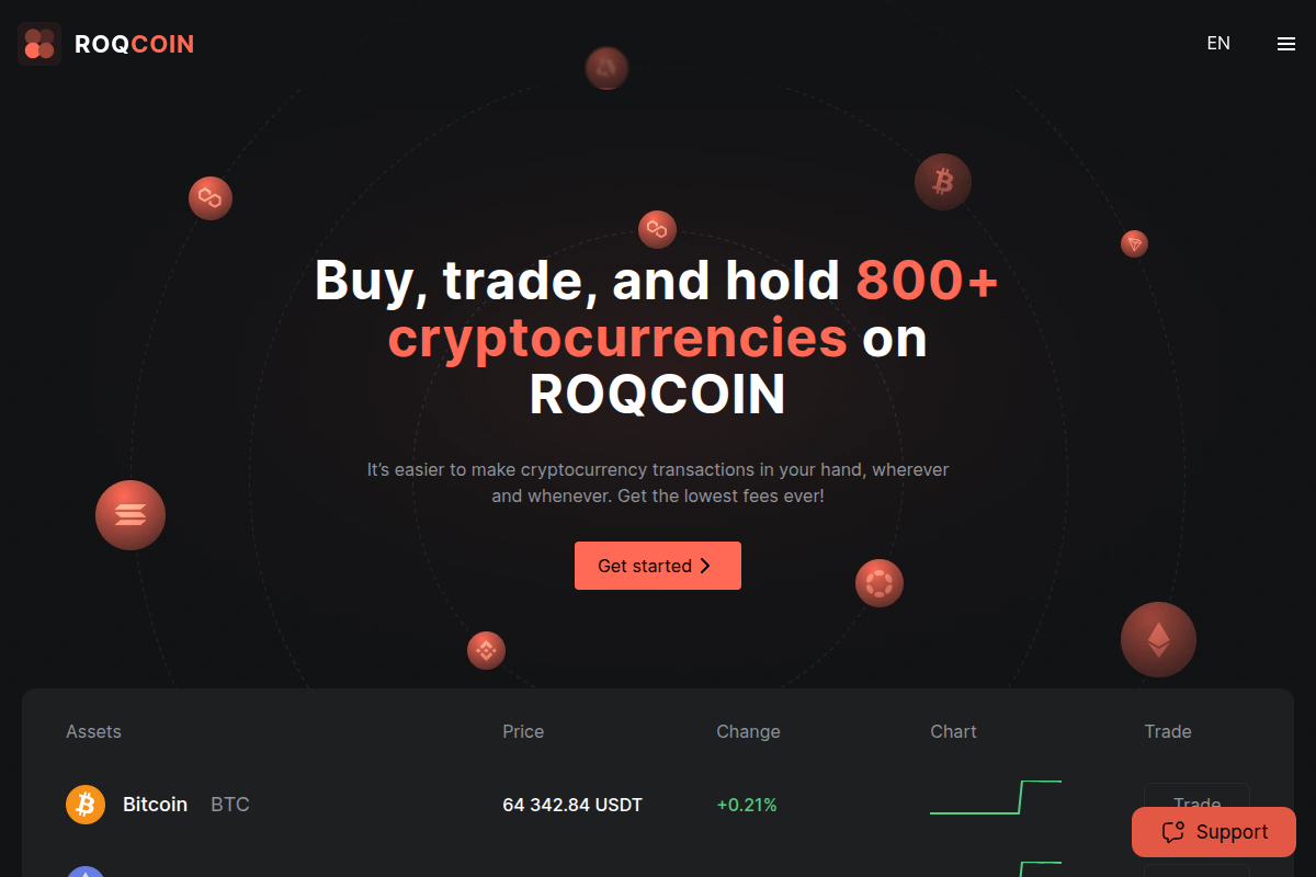 roqcoin.com Review | Is ROQCOIN Legit or Scam? Crypto Exchange Warning