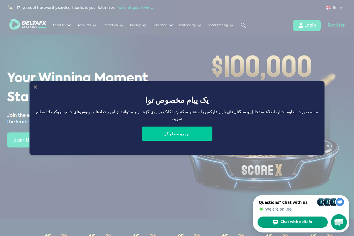 Deltafx.com Review | Forex Trading Platform Overview & Risk Awareness