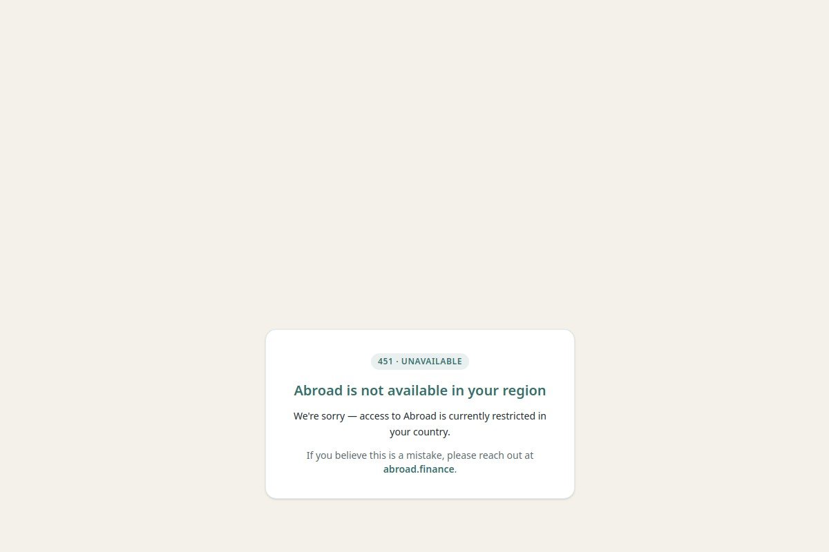 app.abroad.finance Review | Is Abroad Finance Legit or Scam? Crypto Wallet Warning
