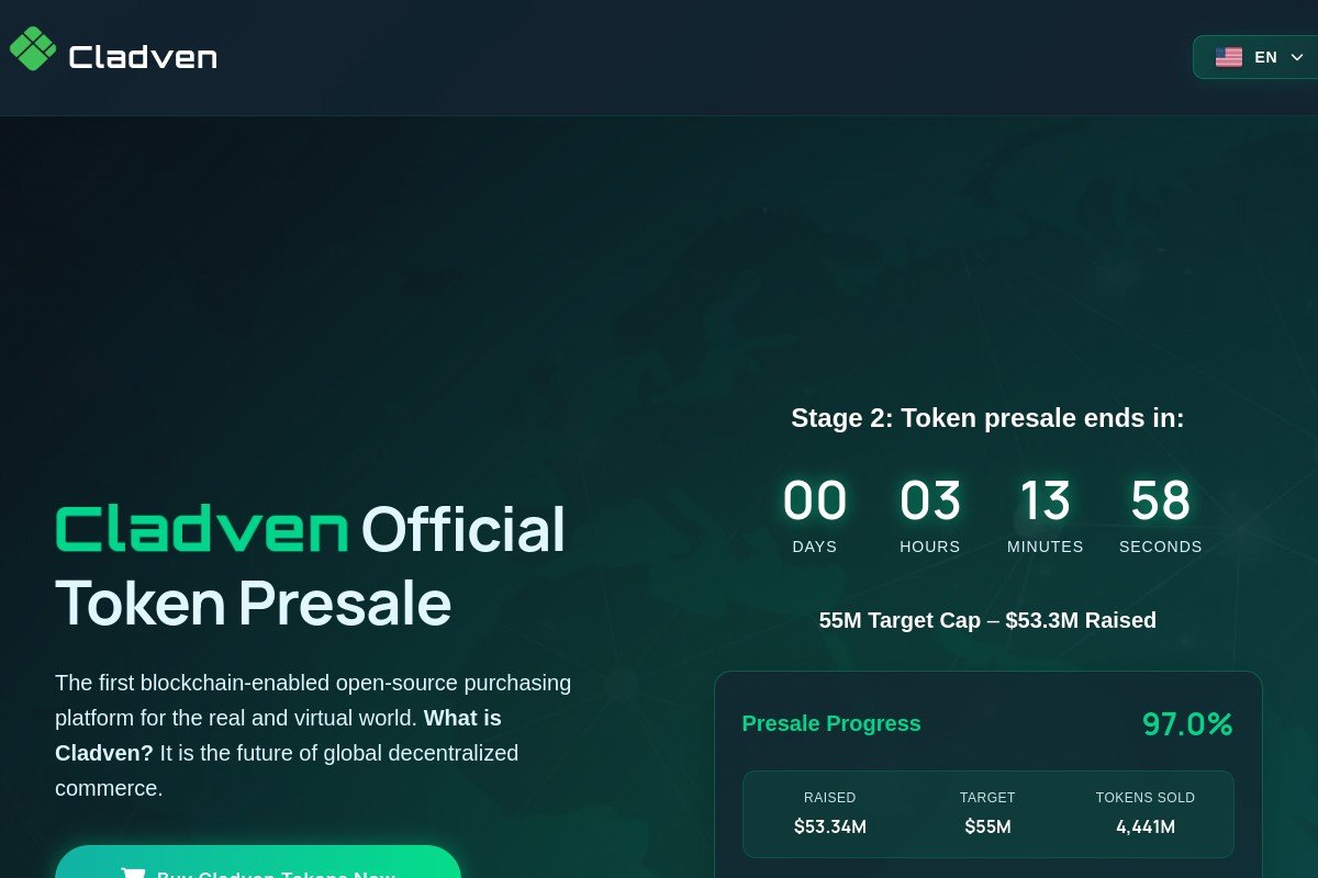 buy-cladven.com Review | Is Buy Cladven Legit or Scam? Crypto Presale Investigation & Warning Signs