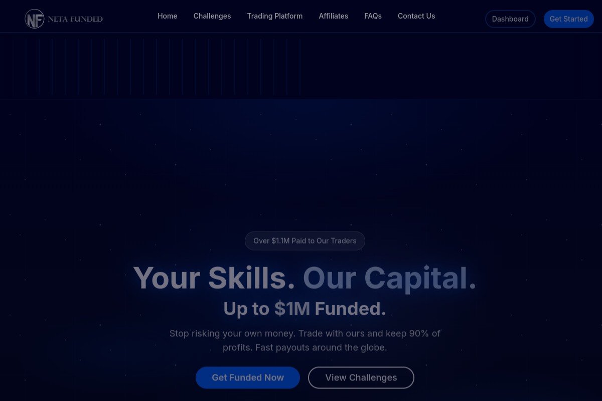 netafunded.com Review | Is NETA Funded Legit or Scam? Prop Trading Firm Investigation & Warning Sign