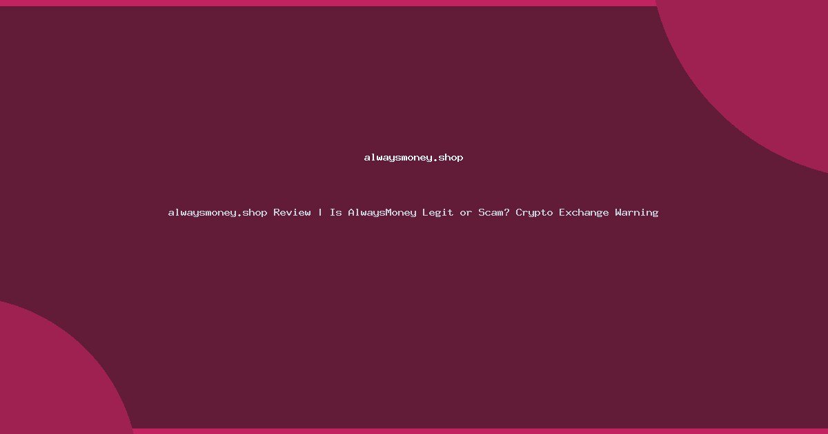 featured alwaysmoney shop 43095