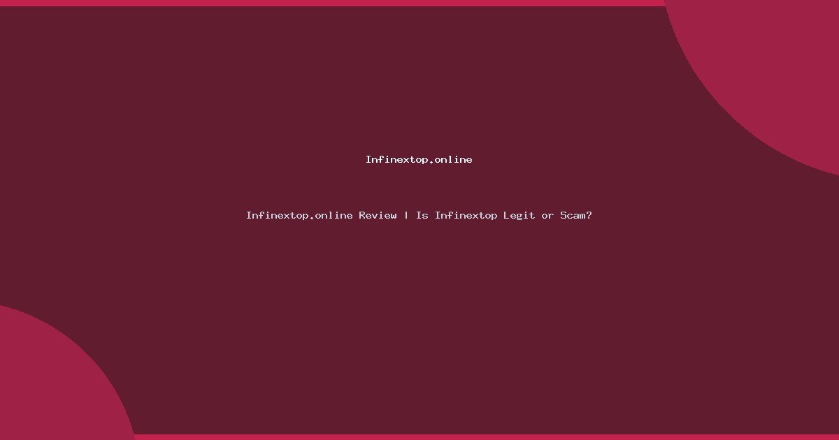 featured infinextop online 22377
