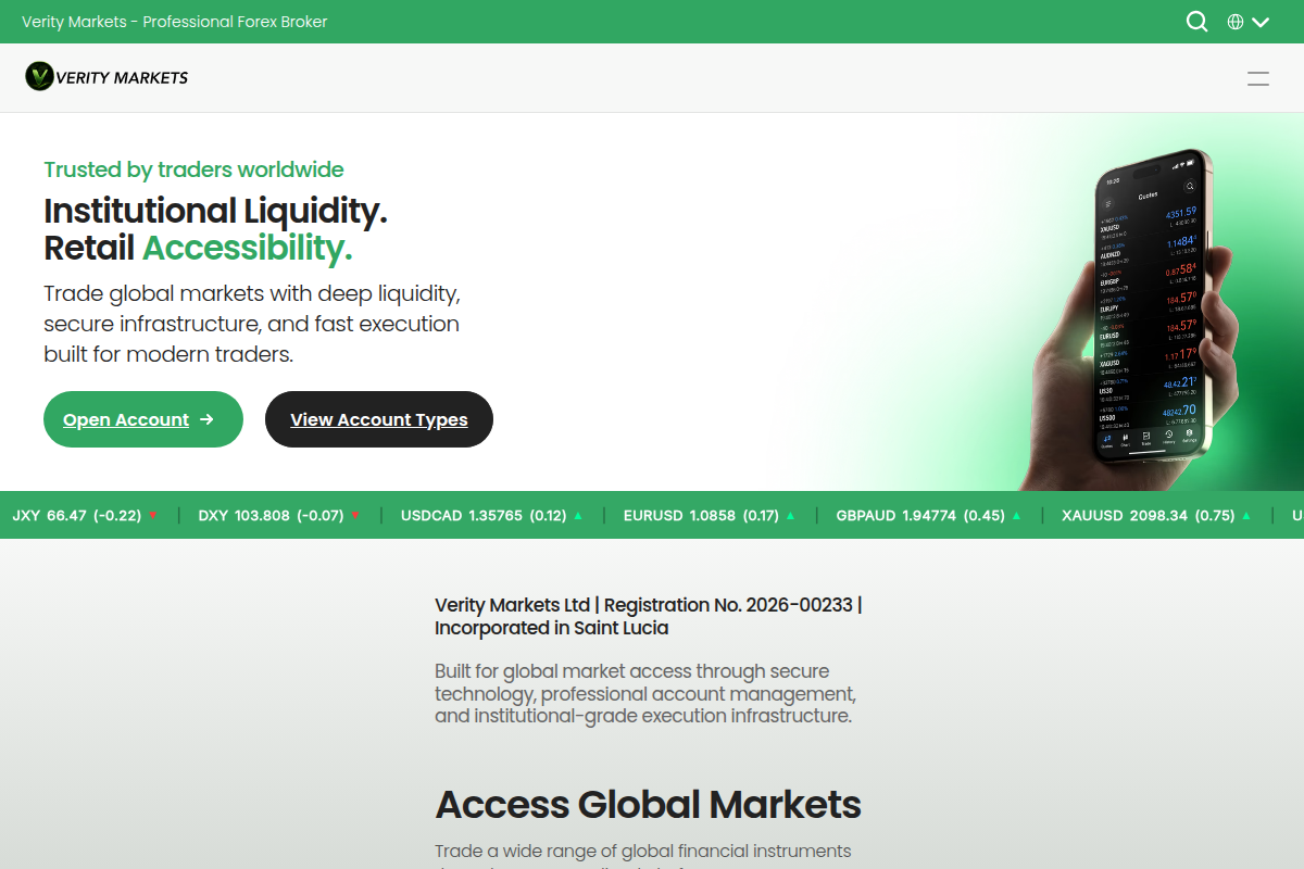 veritymarkets.com Review | Is Verity Markets Legit or Scam? Forex & Investment Platform Warning
