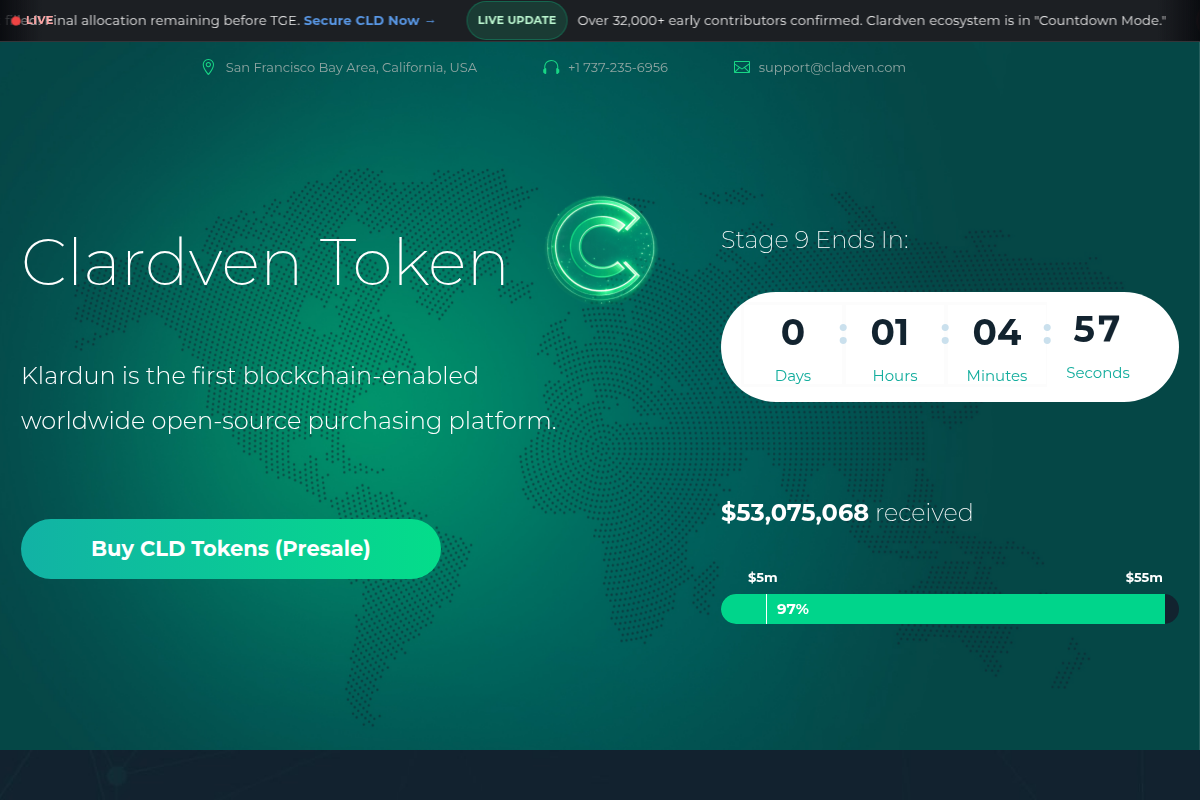 clardven.com Review | Is Clardven Legit or Scam? Crypto Presale Investigation & Warning Signs
