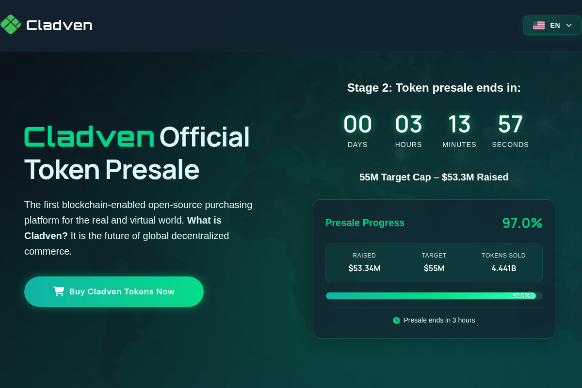buy-cladven.com Review | Is Buy Cladven Legit or Scam? Crypto Presale Investigation & Warning Signs