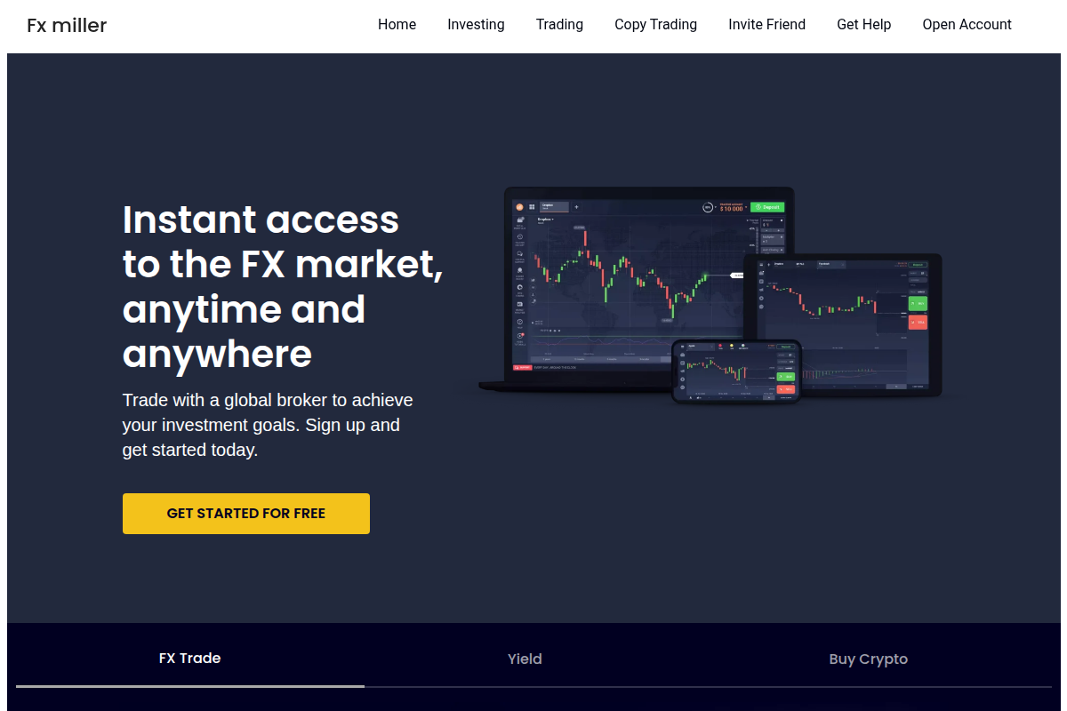 FXMiller.com Review | Is FXMiller Legit or Scam? Forex Trading Platform Investigation