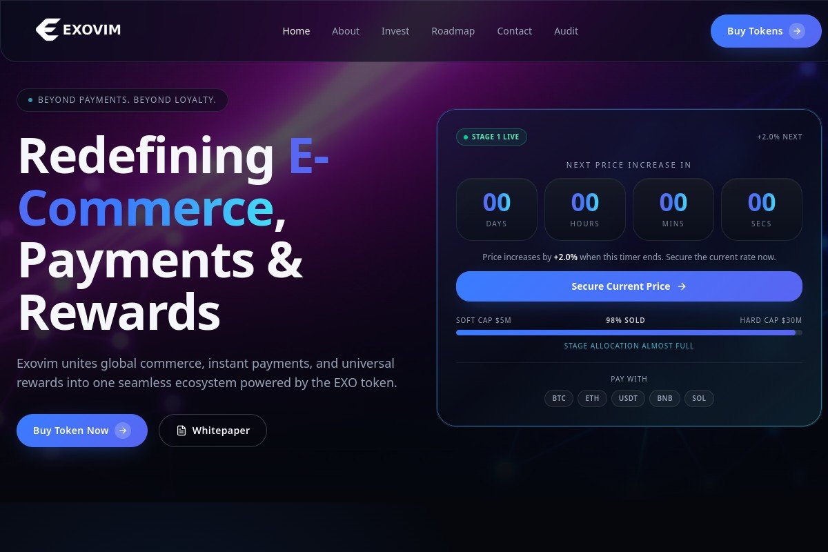 Exovim.net Review | Is Exovim Legit or Scam? Crypto Exchange Investigation