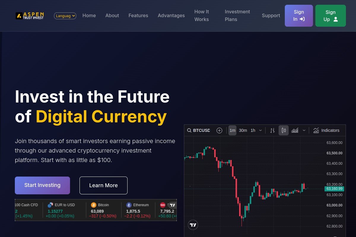 AspenTrustInvest.com Review | Is Aspen Trust Investments Legit or Scam?