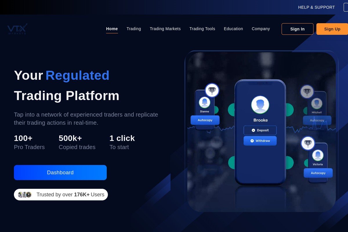VTX-Markets.com Review | Is VTX Markets Legit or Scam?