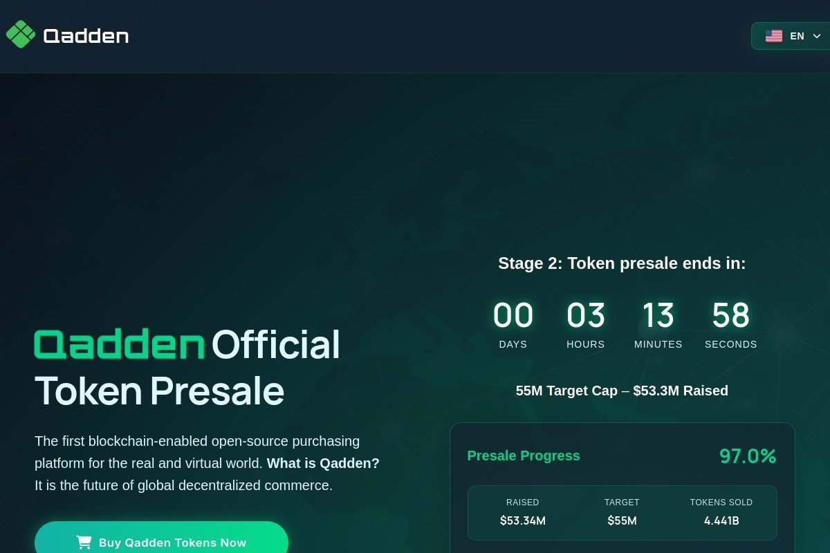 Qadden.net Review | Is Qadden Legit or Scam? Crypto Token Presale Investigation