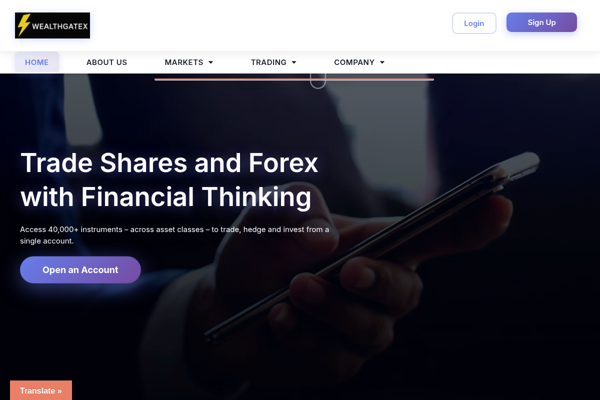 wealthgatex.com Review | Is WealthGateX Legit or Scam? Crypto & Forex Warning
