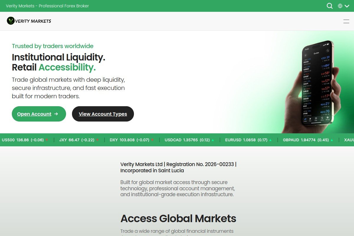 veritymarkets.com Review | Is Verity Markets Legit or Scam? Forex & Investment Platform Warning